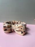 Leopard Print Plush Spa Headband