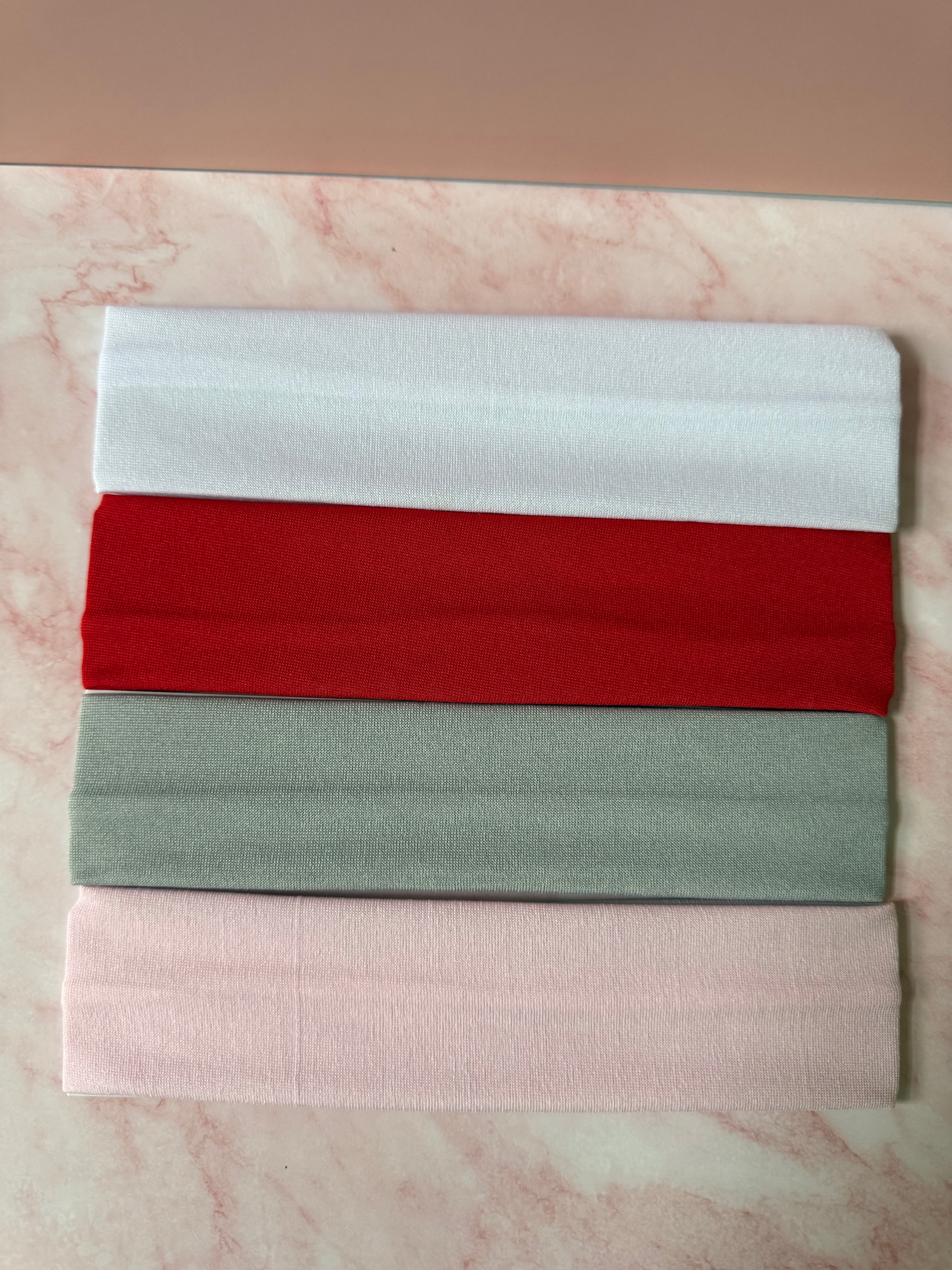 Knit 4piece Headband Set