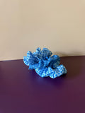 Blue Skies Gingham & Polka Dot Scrunchie Set